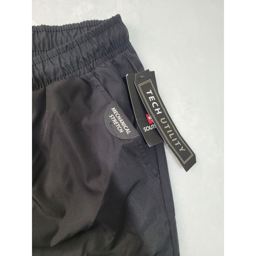 NWT Southpole Tech Utility Cargo Joggers Mens XL Black Mechanical Stretch Pants - Picture 6 of 8